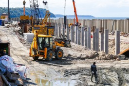 «Море за забором»: как строят новый променад в Светлогорске (фото)