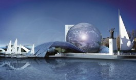Строительство нового здания Музея Мирового океана в форме шара планируют начать в 2013 году