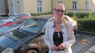 Жительница Калининграда записала видеообращение со словами благодарности к полицейским (видео)