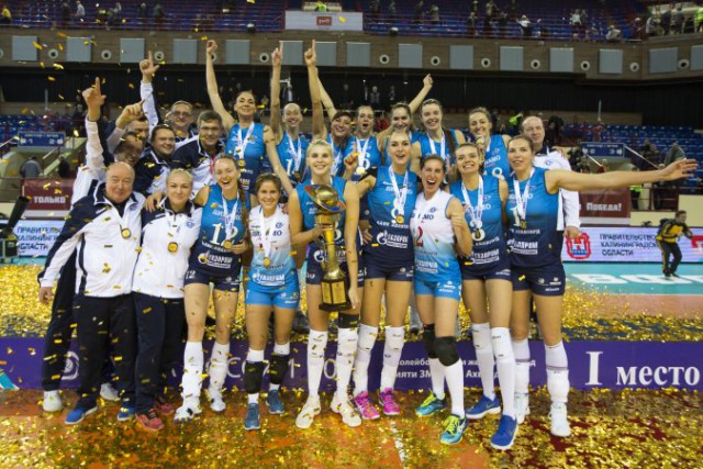 В Калининграде завершился розыгрыш Кубка России по волейболу среди женщин