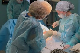 Калининградские врачи выполнили сложное кесарево сечение женщине, родившей седьмого ребёнка