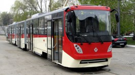 Городские власти заказали в Белоруссии 35-метровый трёхсекционный трамвай
