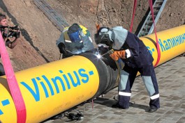 Литва возобновила транзит газа в Калининградскую область