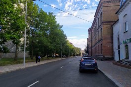 В Калининграде завершили капитальный ремонт улицы Клинической