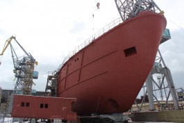 Завод «Янтарь» заложил исследовательское судно «Евгений Горигледжан»