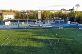 На стадионе «Балтика» в Калининграде отремонтируют историческую трибуну с башней