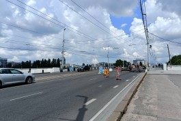 Часть эстакадного моста в Калининграде перекрыли из-за ремонта (фото)