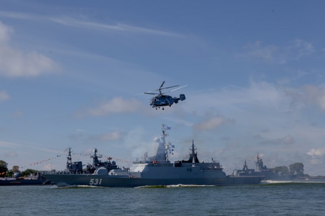 В День ВМФ в Балтийске изменят схему движения транспорта