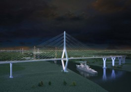 В группе «ВИС» рассказали о начале строительства моста через Калининградский залив