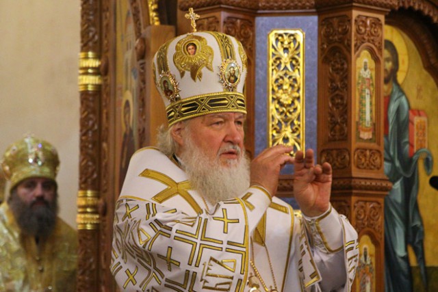 Патриарх Кирилл: Жизнь никогда не станет лучше, если лучше не станет человек