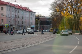 В Калининграде уберут брусчатку на 17 участках с трамвайными путями