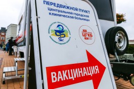 В Калининграде начинают работать мобильные пункты вакцинации от гриппа