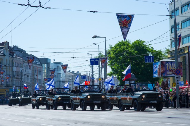 В День Победы перекроют движение в центре и других районах Калининграда