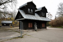 В Калининградском зоопарке на месте детского городка откроют кафе с видом на водопад