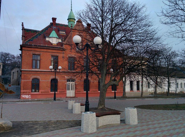 Здание администрации курорта в Зеленоградске