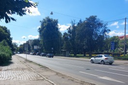 В Калининграде пустили автобус №18 по улице Карла Маркса вместо трамвая