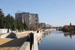 Власти Калининграда планируют почистить русло Преголи в районе набережной Трибуца