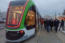 Новый трамвай «Корсар» будут тестировать в Калининграде по ночам