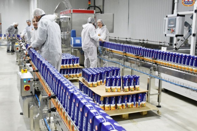 В Калининграде запустили линию по производству натуральных соков