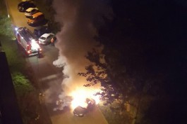 Ночью в Калининграде сгорели «Фольксваген» и «Запорожец» (видео)