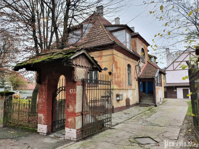 В Калининграде отремонтируют фасад столетней виллы «Мель»