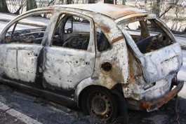 За сутки в Калининграде сгорели четыре автомобиля