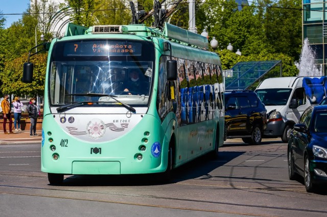 В Калининграде восстановили движение троллейбусов по Московскому проспекту