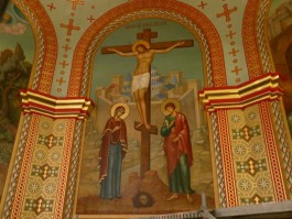 В Калининграде закончили роспись части собора Христа Спасителя (фото, видео)
