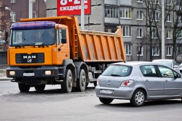 Разрешения на движение грузовиков будет выдавать администрация Калининграда