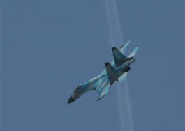 Лётчики Балтфлота провели учебный воздушный бой в небе над Калининградской областью
