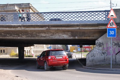 Где в Калининграде легко задавить пешехода