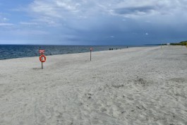 В Балтийске провели испытания нового надводного дрона для спасения утопающих