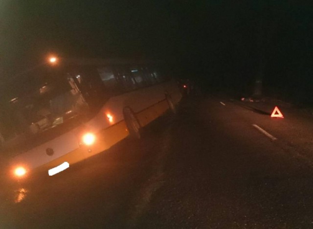 В Славском округе автобус насмерть сбил 56-летнего мужчину