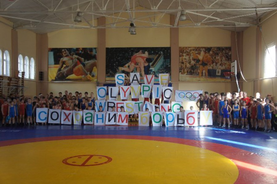 В Калининграде стартовала всероссийская акция в поддержку олимпийской борьбы (фото)