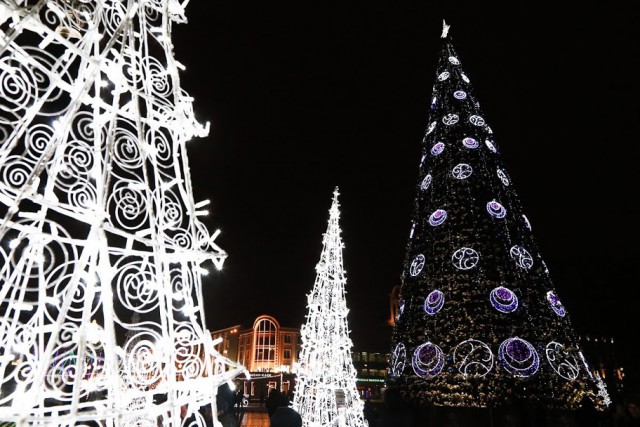 Калининград занял шестое место в рейтинге городов с самыми высокими новогодними ёлками