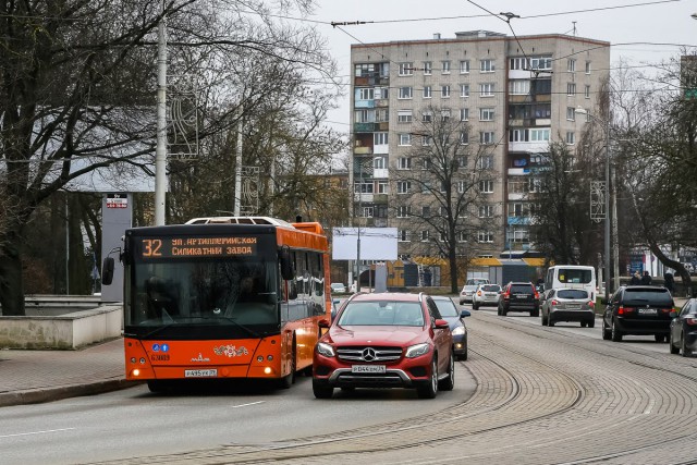 В Калининграде увеличат число автобусов на маршруте №32