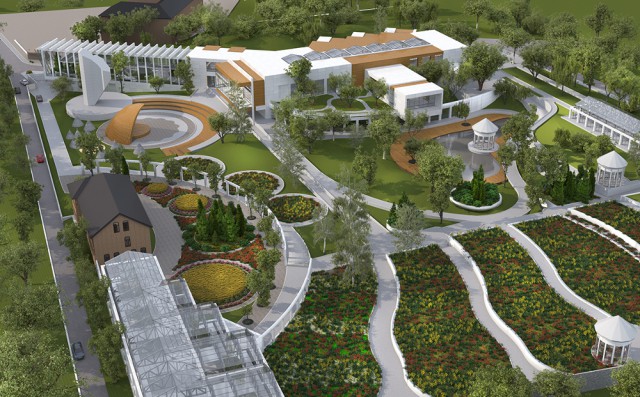 «Город-сад»: власти показали концепцию нового ландшафтного парка в центре Калининграда