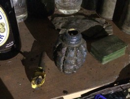 Во дворе частного дома в Багратионовском округе обнаружили боеприпасы