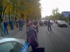 На ул. Невского в Калининграде водитель такси насмерть сбил двух пешеходов