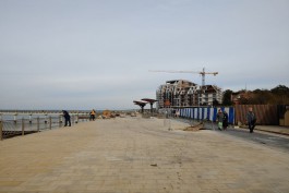 Срок окончания благоустройства на променаде в Зеленоградске перенесли на 31 декабря