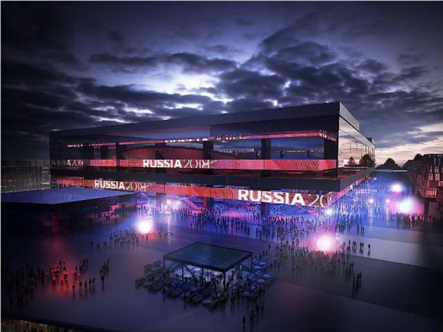 Цуканов: Наш проект стадиона к ЧМ-2018 практичнее варшавской «Национальной» арены (видео)