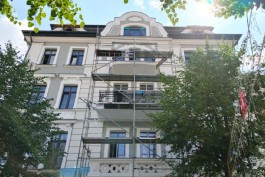 Инвестор завершил восстановление бывшего доходного дома в Советске на 80%