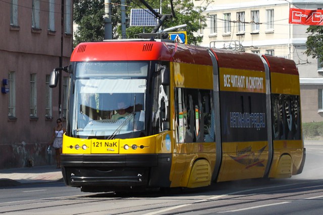 «Калининград-ГорТранс» выпустил на линию польский трамвай PESA