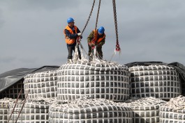 Более 550 тысяч тонн цемента планируют привезти в Калининградскую область в 2024 году