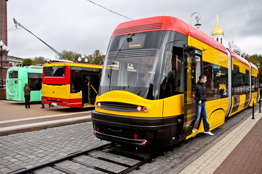 Новый польский трамвай выйдет в Калининграде на линию до конца 2012 года