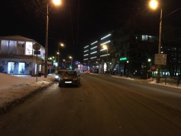 На улице Горького в Калининграде «Форд» сбил 44-летнего мужчину