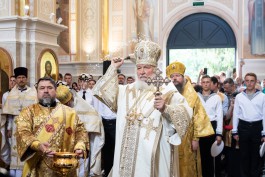Патриарх Кирилл освятил храм на проспекте Мира в Калининграде