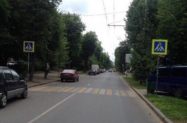 На ул. Леонова в Калининграде «Ауди» сбила женщину-пешехода