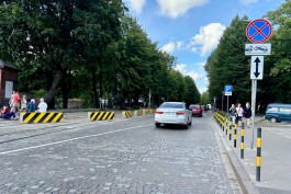 Двустороннее движение на участке улицы Пролетарской в Калининграде введут с 1 августа