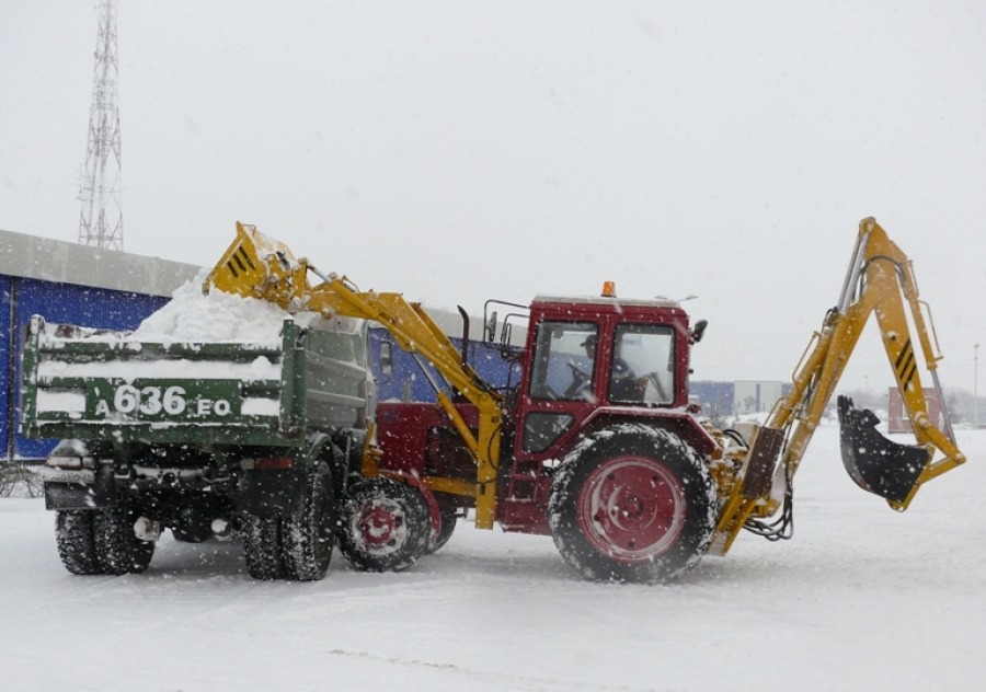 Снег в Калининграде будут убирать круглосуточно